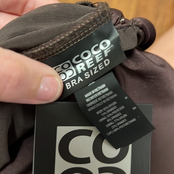 COCO REEF Ultra Fit Embellished-Strap Tankini Top Size 38E / 14 - Picture 7 of 10